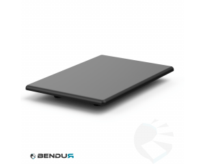 PLASTIC COVER CAP FOR ISB PROFILE - SLOT 8 | 80x120