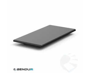 PLASTIC COVER CAP FOR ISB PROFILE - SLOT 8 | 80x160