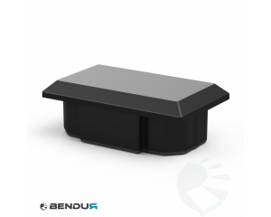 ConveyorBricks Profiel afdekdop telescoop | 58,5x35