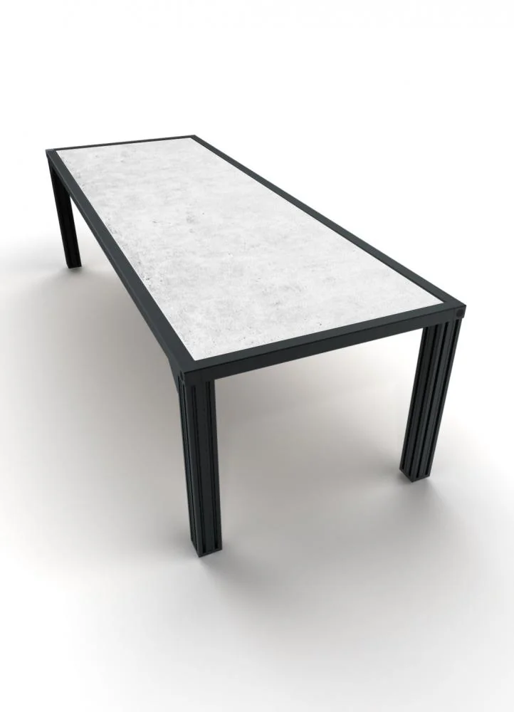 Tafel lang zwart