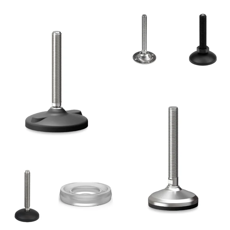 Leveling feet and accessories