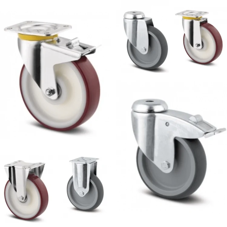 Castors and wheels