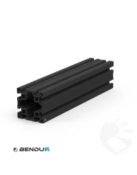 Aluminium profile slot 10 | 80x80L - BSB - Black