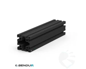 Aluminium profile slot 10 | 80x80L - BSB - Black