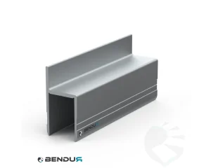 Aluminium construction H-profile 25 | 30.5x60