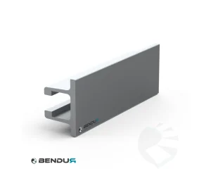 Aluminium profile for U-profile | 29,5x19