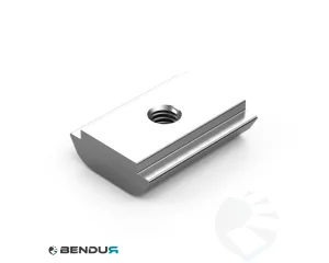Indraaibare T-sleuf moer 14.0 x 5.2 BSB - sleuf 10
