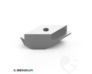 Ruit T-sleuf moer zu ISB - sleuf 8 | 14.0x8.3 - 2.9