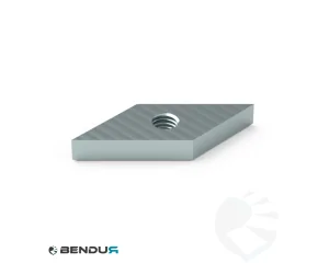 Ruitvormige strip met draadgat | 14.0x10.5x4.0