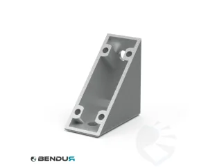 Zink gegoten hoekverbinder ISB - sleuf 8 | 40x80