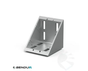 Zink gegoten hoekverbinder ISB - sleuf 8 | 80x80