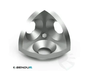 3-weg hoekverbinder BSB - sleuf 6 | 20x20