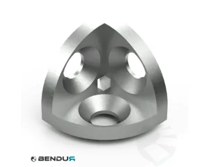 3-weg hoekverbinder BSB - sleuf 8 | 30x30