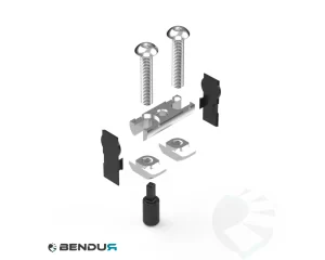 Bolt connector BSB - slot 8 | 28.0x18.0 - &Oslash;11