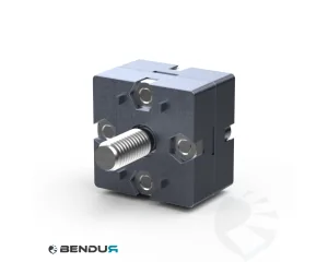 End-connector BSB + assembly set - slot 10 | 45x45