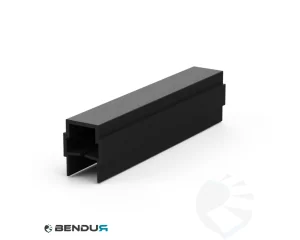 Plastic cover and reduction profile ISB - slot 8 | 4 - 6 mm - l=2mtr