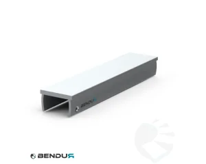 Aluminium cover profile BSB - slot 10 | Anodized