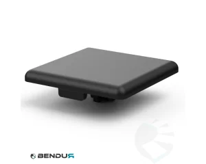 Plastic cover cap for BSB profile - slot 10 | 40x40