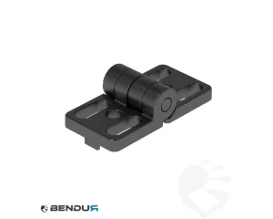 Zinc die-cast hinge 30 with oblong holes - slot 8