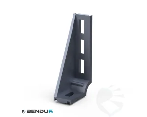 Aluminium floor bracket - slot 8 | 30
