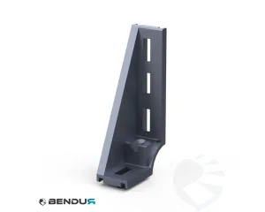 Aluminium floor bracket - slot 10 | 45