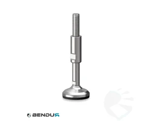 Stelvoet hygi&euml;nisch met overgoten voet basis - &Oslash;60 + ar