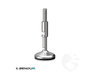 Stelvoet hygi&euml;nisch met overgoten voet basis - &Oslash;80 + ar