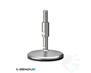 Stelvoet hygi&euml;nisch met overgoten voet basis - &Oslash;150 + ar