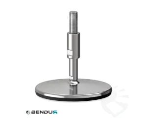 Stelvoet hygi&euml;nisch met overgoten voet basis - &Oslash;180 + ar