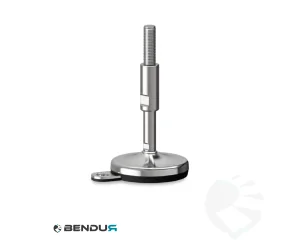 Stelvoet hygi&euml;nisch met overgoten voet basis + fg - &Oslash;100 + ar