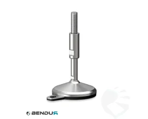 Stelvoet hygi&euml;nisch met overgoten voet basis + fg - &Oslash;105 + ar