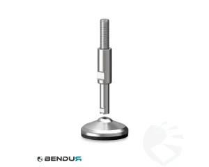 Stelvoet hygi&euml;nisch met overgoten voet basis - &Oslash;80 + ar