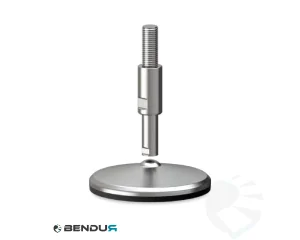 Stelvoet hygi&euml;nisch met overgoten voet basis - &Oslash;150 + ar