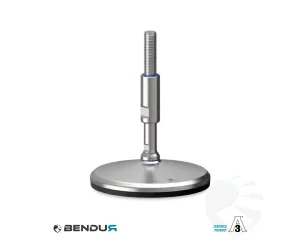 Stelvoet hygi&euml;nisch gecertificeerd met overgoten zd voet basis - &Oslash;150 + ar