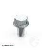 Zeskantflensbout met vertanding elvz | M8x20 - DIN 6921