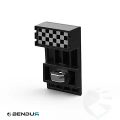 ConveyorBricks Reflector above side guide + assembly set | Type 1