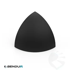 Plastic cover cap for 3-way corner connector ISB | round 20