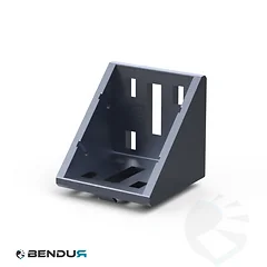 Aluminium hoekverbinder BSB - sleuf 10 | 60x60