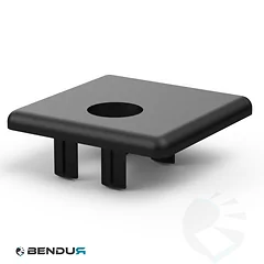 Plastic cover cap with hole for BSB wire mesh profile | 30x30