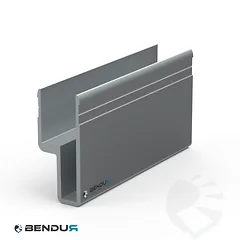 Aluminium construction door-profile 25 | 31.5x71