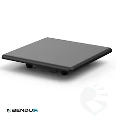 Plastic cover cap for ISB profile - slot 6 | 60x60