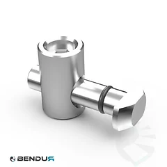 CENTRAL QUICK CONNECTOR 90&deg; BSB - SLOT 10 | 9.8x45.5