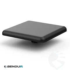 Plastic cover cap for ISB profile - slot 8 | 40x40