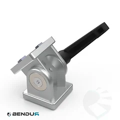 Pivot joint 45 with locking lever - slot -/8/10 | 45x45
