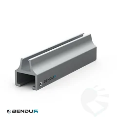 Aluminium profile for neck guide profile rail | 16,8x18,6