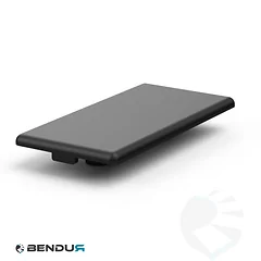 Plastic cover cap for BSB profile - slot 10 | 45x90