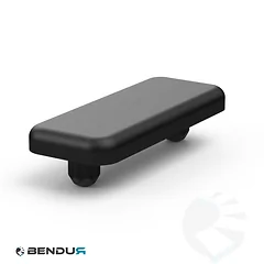 Plastic cover cap for ISB profile - slot 8 | 16x40