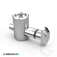 Central quick connector 0&deg; BSB - slot 10 | 9.8x45.5