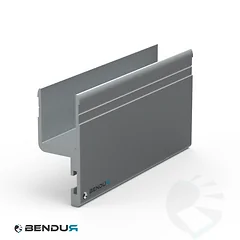 Aluminium construction stop-profile 25 | 31x71