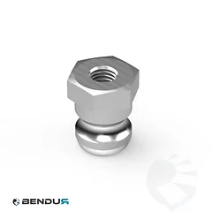 ConveyorBricks Tube plug with right handed thread &oslash;20x1 | M10